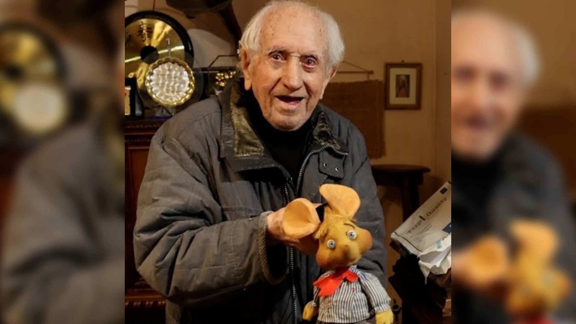 Muere Peppino Mazzullo, la voz italiana de Topo Gigio